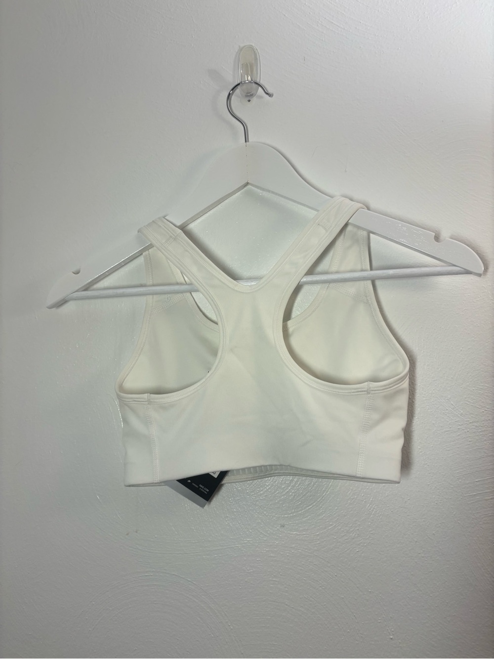 Nike Dri-Fit White Sports Bra Size XS - Picture 2 of 7